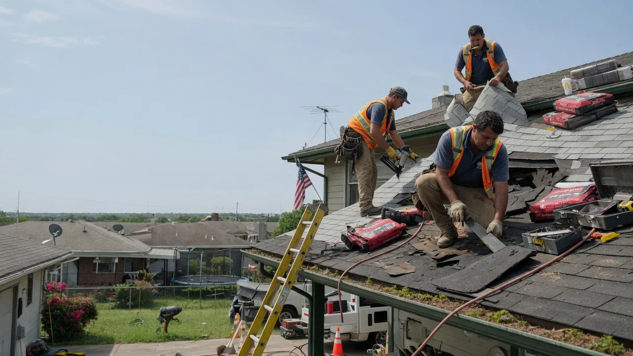 Roof Repair in Wylie, TX near me